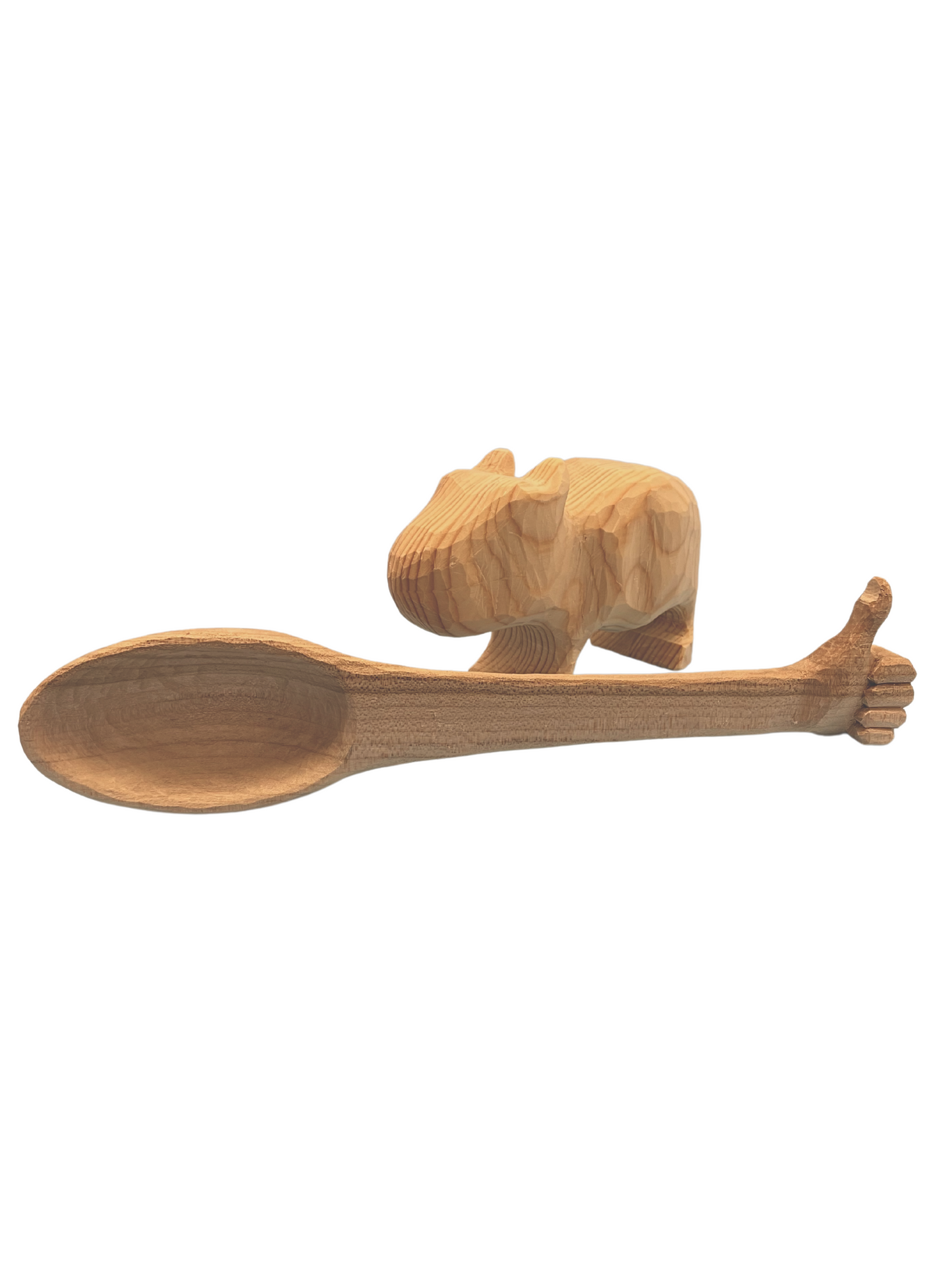 Dúo de carpincho y cuchara